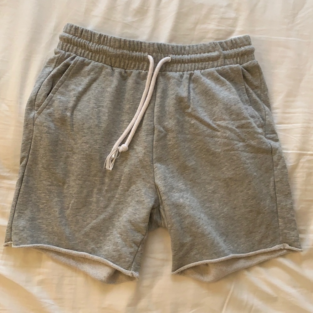 H&M men’s gray sweat shorts